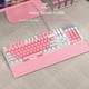 thumbnail image 2 of Teclado mecánico portátil de 104 teclas retroiluminado híbrido ciberpunk metal e-sports periféricos para juegos, 2 of 3