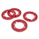 thumbnail image 5 of 4 anillos de bloqueo de llanta de aleación de aluminio de repuesto de 1,9 pulgadas para Axial SCX10 90046 1/10 rojo, 5 of 14