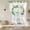 Ivory, variant on Spring Botanical Balloon Curtains for Windows, Bedroom Curtains 54 Inch Length, Garden Birds Floral Leaves Rustic Burlap Tie Up Curtains Panels Thermal Insulated Bathroom Curtains Window 42"x54"