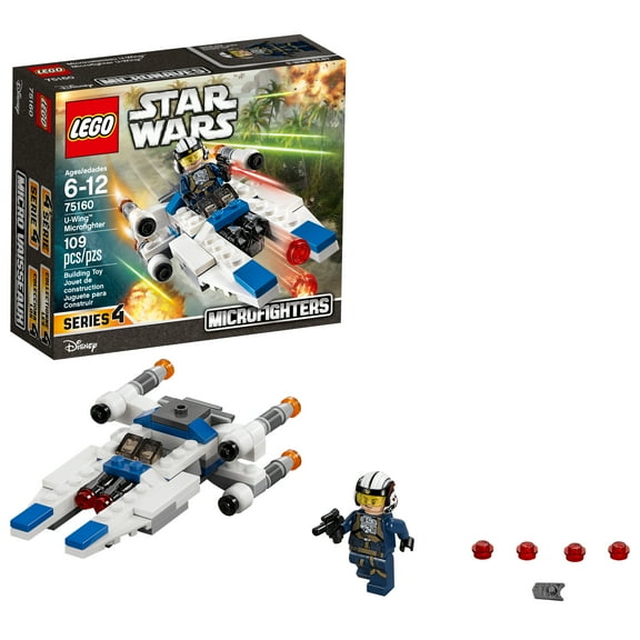 LEGO Star Wars U-Wing Microfighter Interlocking Block Building Set, 109 Count