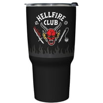 Netflix Stranger Things Hellfire Club Demon Stainless Steel Tumbler w/Lid