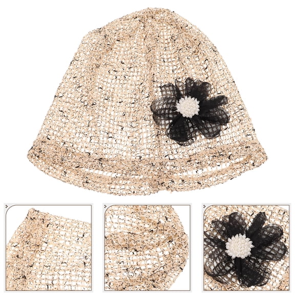 Yardwe Lightweight Breathable Beanie Cap with Ventilated Design for Stylish Summer Outdoors