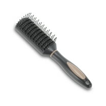 Vocoste Vented Hair Brush Styling Brush with Ball-Tipped Bristles Vent Brush for Blow Drying Wet Short Curly or Straight Hair Hair Brushes for Women and Men Black
