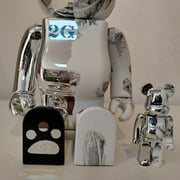 Bearbrick 400%+100% HajimeSorayama 2G Plating Robot Style 11 Inch Height Collection Gift Figure