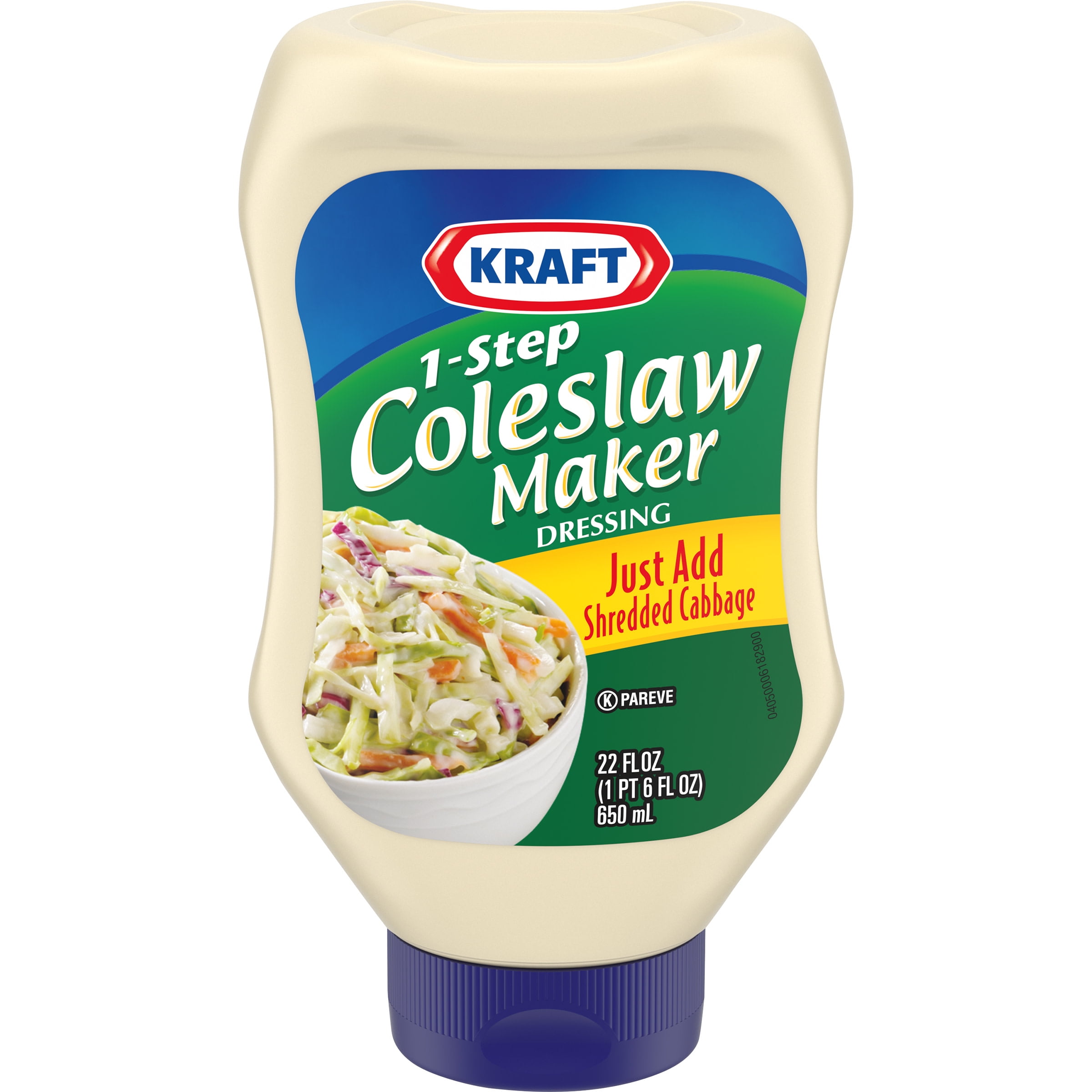 Kraft 1Step Coleslaw Maker Dressing, 22 fl oz Bottle