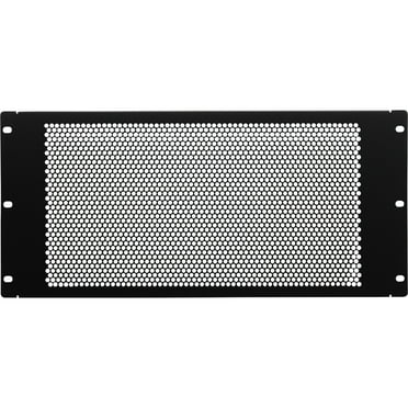 Navepoint 5U Blank Rack Mount Panel Spacer With Venting For 19-Inch Server Network Rack Enclosure Or Cabinet Black