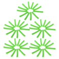 thumbnail image 1 of Aparejos de Pesca Zulema Cilindro Flotador 60pcs Verde, 1 of 6