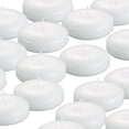 thumbnail image 1 of Velas flotantes KNOURT, 24 unidades, 7,6 cm, cera blanca sin perfume, 1 of 6