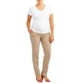 thumbnail image 5 of Oh! Mamma Maternity Women's Straight Leg Career Pant with Full Panel (Women's & Women's Plus), 5 of 5
