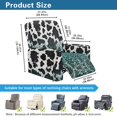 thumbnail image 7 of Xoenoiee Cow Leopard Pattern Recliner Chair Covers, Stretch Reclining Cover, Recliner Sofa Slipcovers Jacquard Recliner Couch Covers Furniture Protector for Pet Kid, 7 of 7