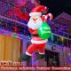 thumbnail image 3 of Papá Noel inflable navideño TURNMEON de 6 pies de altura para escalar, 3 of 6