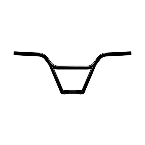 WeThePeople Flowcash BMX Handlebar, Diameter: 22.2mm, 28.7", Rise: 8.75", Black