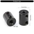 thumbnail image 5 of Photography Gear 15mm Aluminum Risers Tubes 20mm 1/4-20 Threads 2pcs, 5 of 7