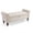 Beige, variant on Anoncndin 51" Storage Bench for Bedroom,Upholstered Ottoman Bench with Button Tufted Design and Rolled Arms,Anti Cotton and Linen,End of Bed Bench for Bedroom,Window Benches for Living Room