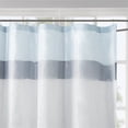 thumbnail image 4 of 510 Design Polyester Microfiber Embroidery Printed Shower Curtain in Blue, 4 of 5