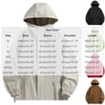 thumbnail image 4 of PNTUTB Fashion Men's Full Zip Hooded Jacket Solid Color Versatile Windbreaker Casual Comfort Lightweight Outdoor Waterproof Coat with Zip Pockets, 4 of 7