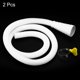 thumbnail image 3 of Universal Aire Acondicionado Drenaje Manguera Múltiple Tamaño Conector 20-30mm ID con Abrazadera para AC Unidades Lavadora Máquina Grifo, Blanco Paquete de 2, 3 of 5