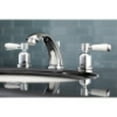thumbnail image 2 of Kingston Brass KB8968DPL 8 in. Widespread Bathroom Faucet, Brushed Nickel, 2 of 5