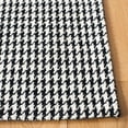 thumbnail image 3 of SAFAVIEH Marbella Kire Geometric Runner Rug, Black/Ivory, 2'3" x 5', 3 of 10
