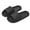 Black, variant on RKSTN Womens Slippers Mens Solid Color Slippers Super Soft Breathable Non-Slip Bedroom Home Slippers,Slippers for Women Indoor Outdoor