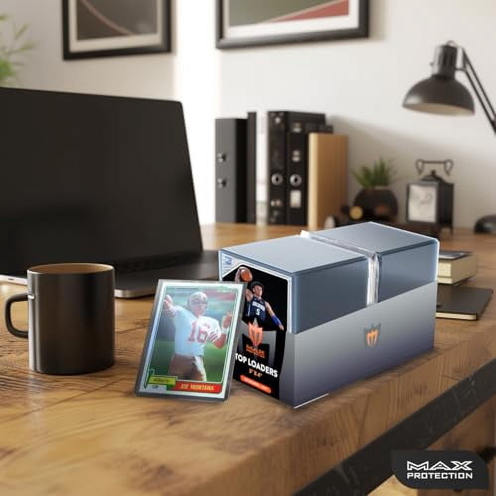 Max Protection 100ct Toploaders & Soft Sleeves Combo - Hard Plastic Card  Protectors for Sports, Trading, and Baseball Cards (500) - Walmart.com
