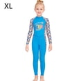 thumbnail image 2 of Muebles multicolores Traje de buceo Mangas largas y pantalones Mono de traje de baño para snorkel Surfing Aplicable a todas las temporadas azul XL sidaley OD003660-14, 2 of 7