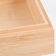 thumbnail image 4 of Caja de almacenamiento de escritorio para el hogar, caja cuadrada de madera para almacenamiento de artículos diversos con tapa, 1 ud., 4 of 4