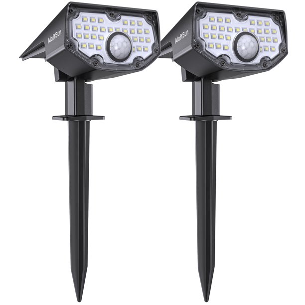 Aloftsun 30LED Motion Solar Spotlight Monocrystalline Silicon, IP68