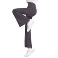 thumbnail image 6 of ZBSOKO Girls Yoga Pants High Waisted Stretch Full Length Flare Leggings Solid Color Pull On Athletic Trousers 3-15Y Workout Fashion Pant, 6 of 6