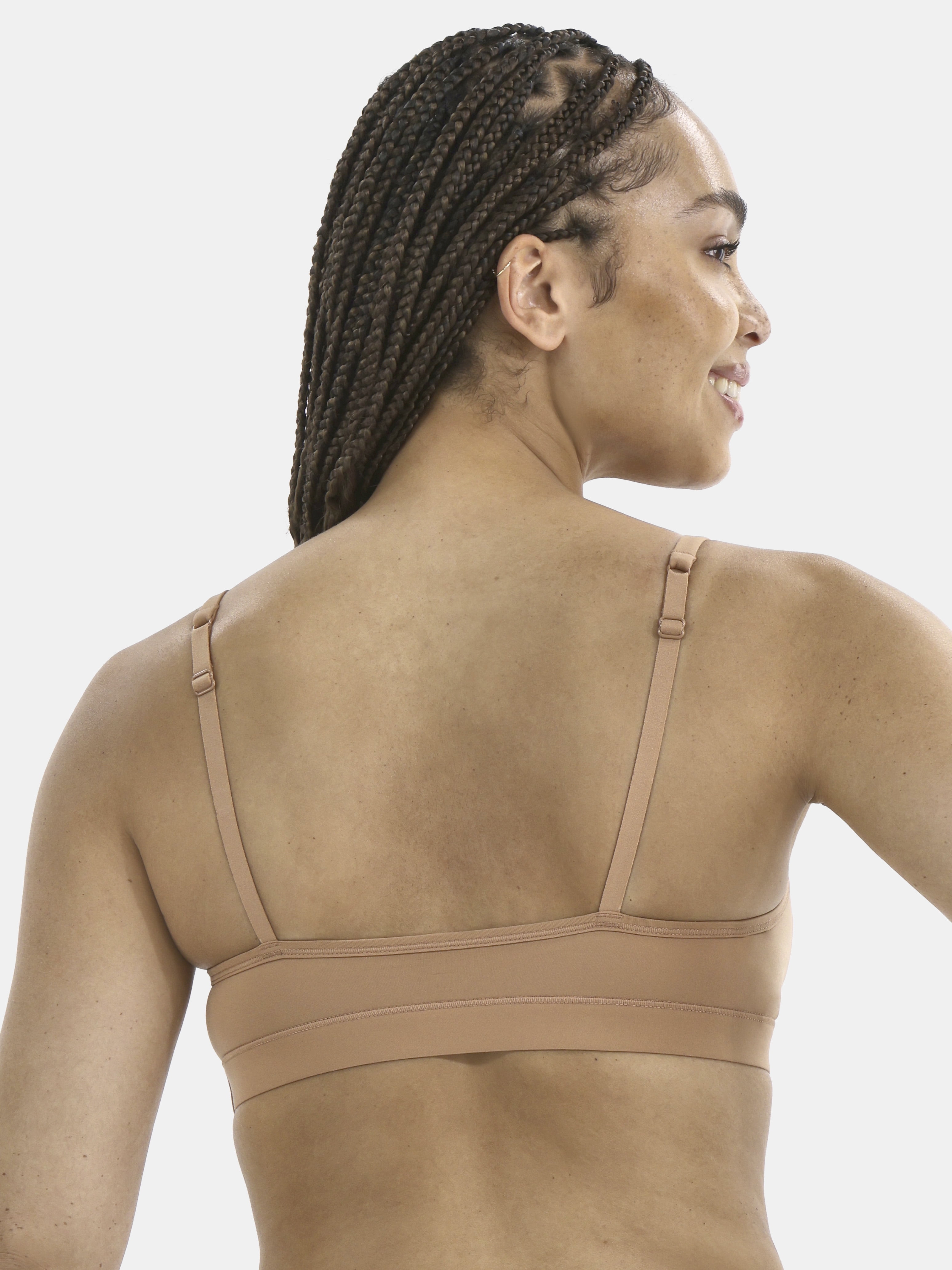 No Boundaries Women's Fit Stretch Scoop Bralette, Sizes XS-3XL
