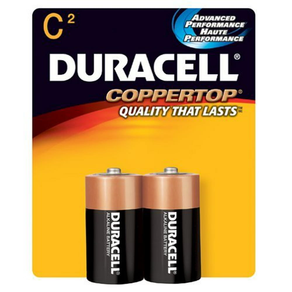 Duracell Copper Top C Duracell Coppertop C Alkaline Batteries 1.5 Volt