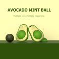thumbnail image 3 of Aguacate Catnip 1 Bola 360 Rotación Saludable Natural Menta Gatos Juguetes, 3 of 7