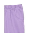 thumbnail image 2 of Wonder Nation Little Girls Knit Bermuda Shorts, Sizes 4-10, 2 of 3