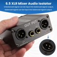 thumbnail image 4 of Aislador de Audio GX200 Mezclador Doble Canal 6.5 XLR Ruido Sonido Actual MicróFono Filtro ComúN, 4 of 5