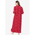 thumbnail image 2 of Only Necessities Plus Size Long Flannel Nightgown, 2 of 6