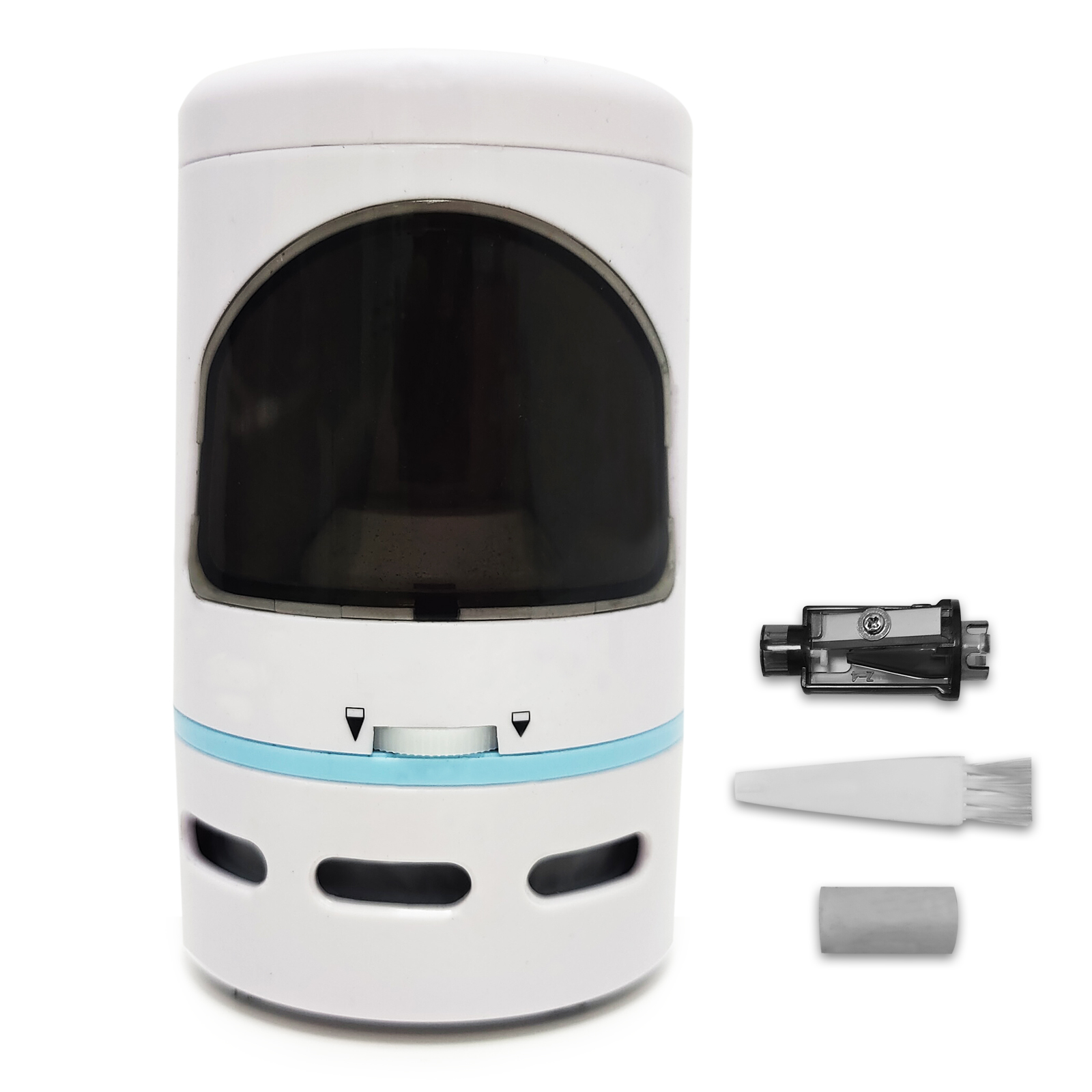 EXV 2 in 1 Electric Pencil Sharpener for Pencils Pencil Sharpener for Classroom White