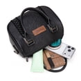 thumbnail image 4 of Wrangler Purse for Women Detachable Strap Satchel Bag Fringe Crossbody Purse Shoulder Bags, Black, 4 of 7