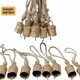 thumbnail image 3 of 6 Pcs Vintage Hanging Bells,Metal Handmade Cow Bells Decoration, 3 of 5