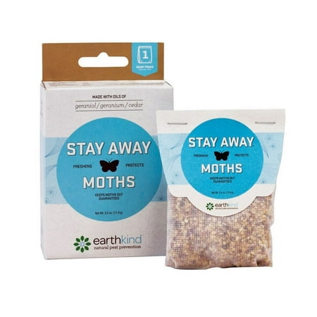 EarthKind Stay Away Insect Repellent Granules For Moths 2.5 oz. - Case Of: 1; Each Pack Qty: 1;
