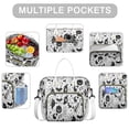 thumbnail image 2 of Halloween Doodle Elements Womens Lunch Box for Work,Insulated Large Lunch Bag for Tween and Teen,Loncheras Para Mujer,Leakproof Adult Lunch Bag for Work,Beach,Travel,Picnic,Camping, 2 of 7