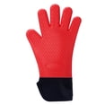 thumbnail image 5 of 1Pc Silicone Heat-Resistant Glove Kitchen Cooking Barbecue Microwave Mitten, 5 of 7