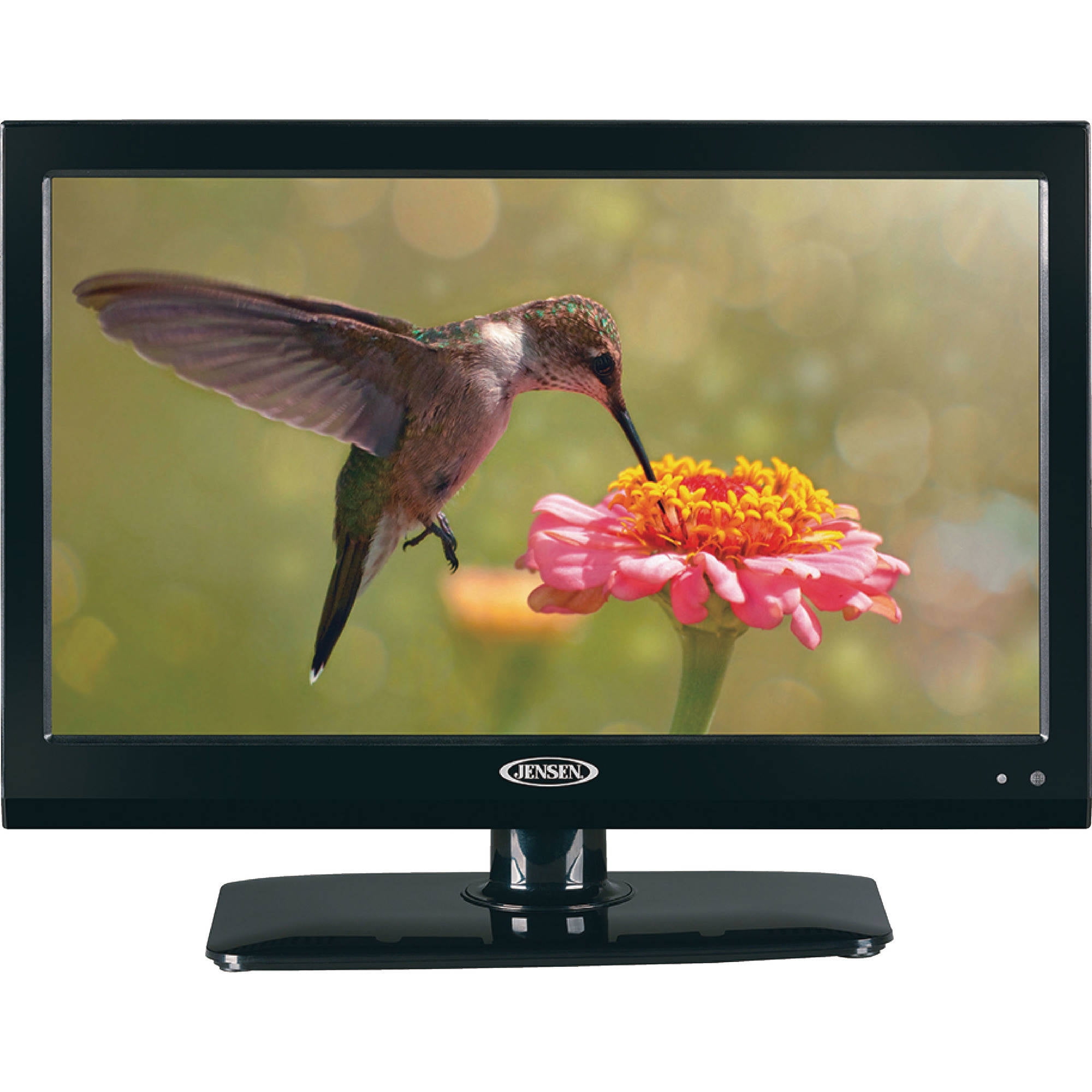 Jensen JE1914DVDC 12VDC 110VAC 19" LCD RV Marine Television TV with DVD Player, Remote Control and Stand by Jensen