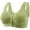 0* Green, variant on Front Fastening Bras for Women Plus Size Women's Bras Non Wired Full Coverage Soft Comfortable Daily Underwear for Women Wirefree Front Fastening Sports Bra