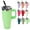 Green, variant on AQUAPHILE Insulated Tumbler with Leak-proof Lid and Straw, 30 oz Insulated Stainless Steel Coffee Mug with Handle, Travel Coffee Mug，Green