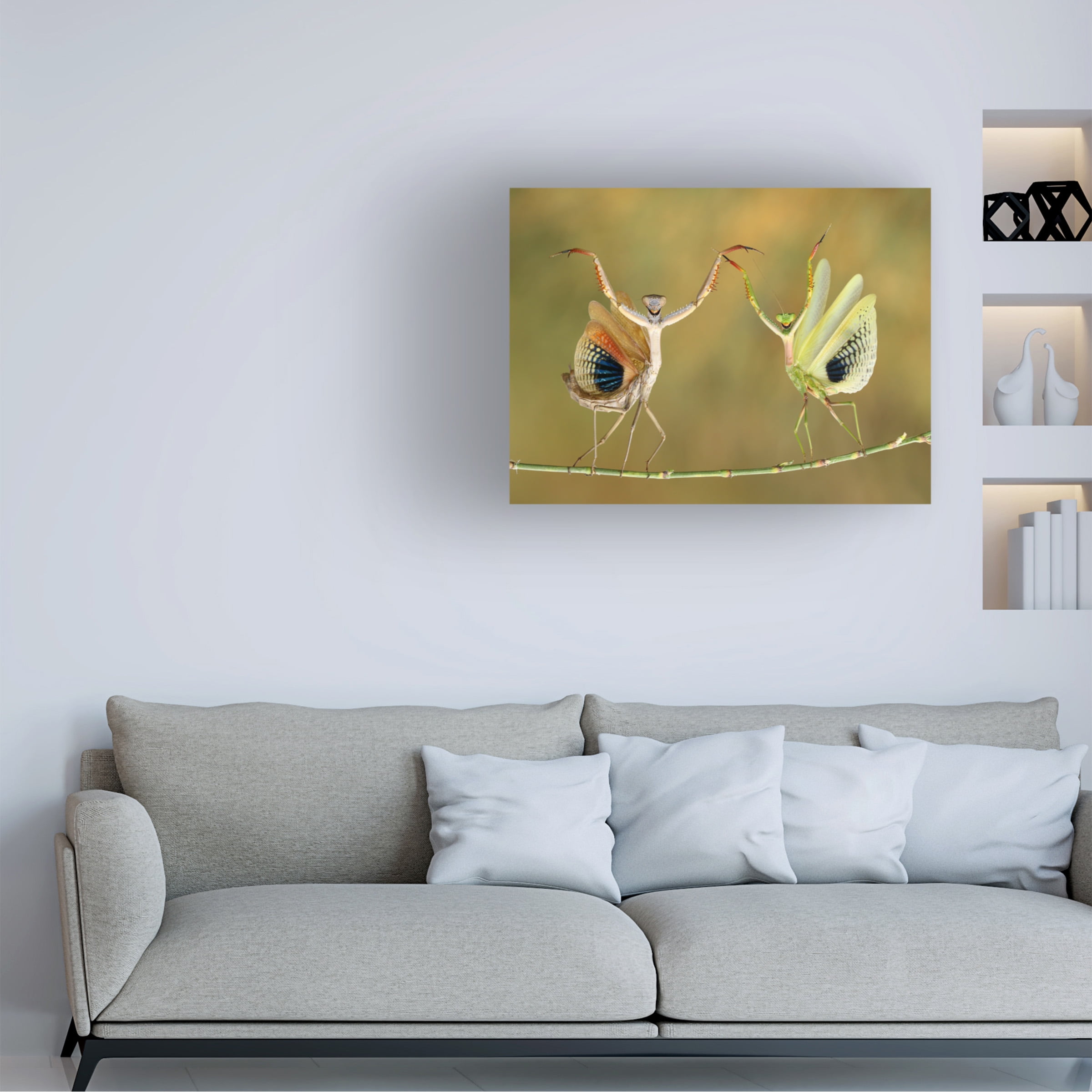 Hasan Baglar 'Show Time' Canvas Art