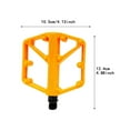 thumbnail image 3 of Vsenkes Mountain Bike Pedals for Cycling Accessories Road Bicycle BMX Orange, 3 of 9