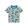thumbnail image 6 of WIBACKER 3-8Y Toddler and Little Boys 2-Piece Engineering Vehicle Pajamas Set 100% Cotton Short Sleepwear Kids Summer Pjs, 6 of 10