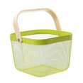 thumbnail image 1 of Kitchen Fruit Colander Metal Material Comfortable Portable Handle Wear Resistant Practical Vegetable Drain Basket for Kitchen, 1 of 5
