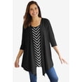 thumbnail image 6 of Woman Within Plus Size 7-Day Layered 2-In-1 Tunic, 6 of 6