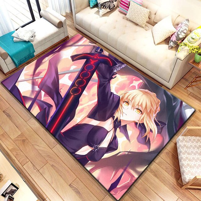 Alfombrilla antideslizante con área impresa en HD, alfombra grande para sala de estar, dormitorio, decoración de sofá, triangulación de envíos80 cm por 120 cm80 cm por 120 cm zhangmengya unisex